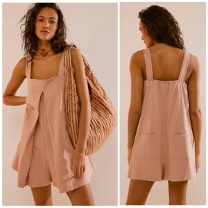 NWOT free people Nichola Romper/ Tuscany.  Size: S
